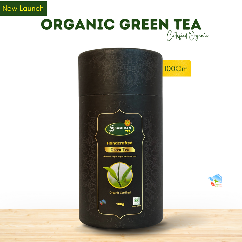 Samiran Organic Green Tea 100gm – Samiran Tea