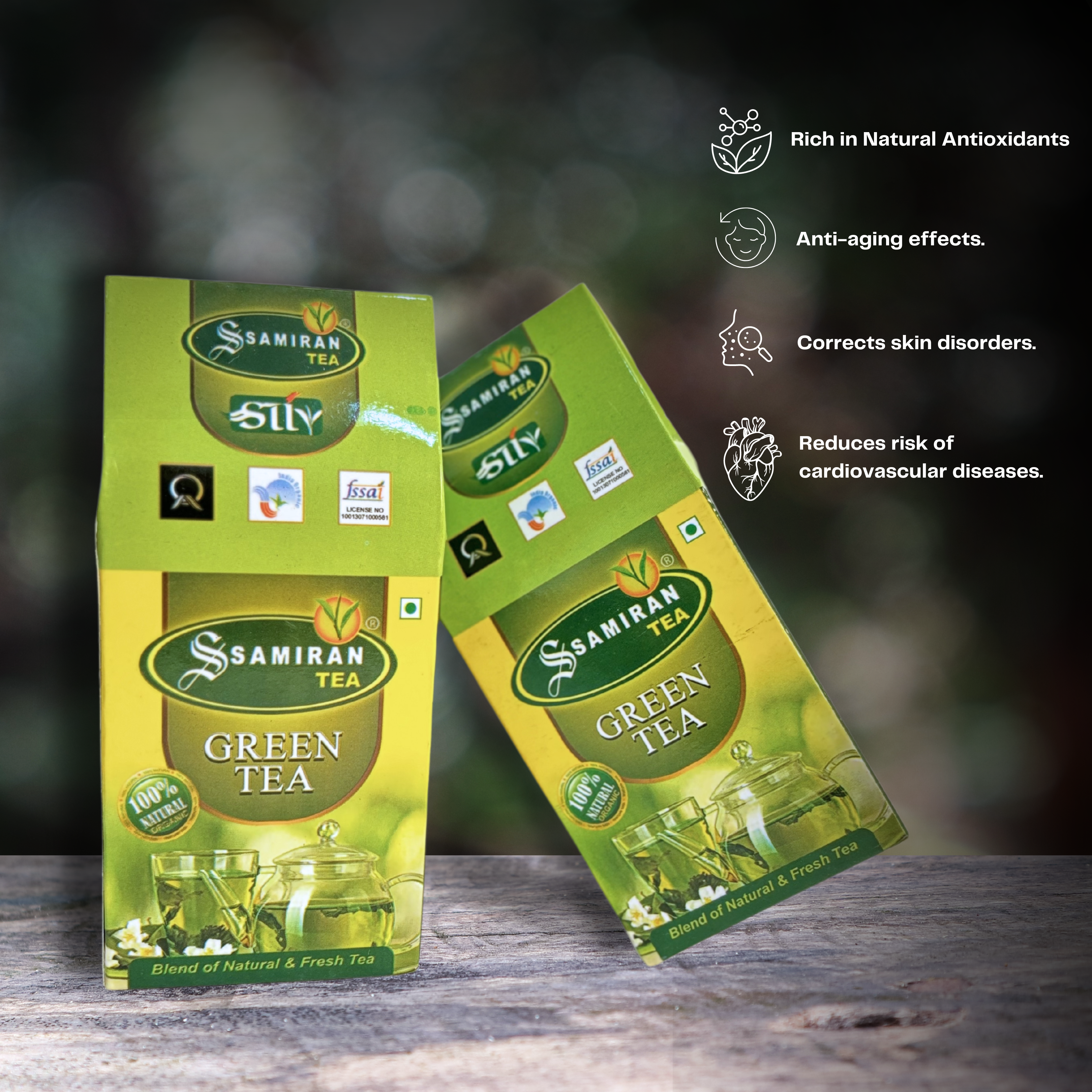 Combo pack of 1 Kg CTC Tea with 100 gm Green tea