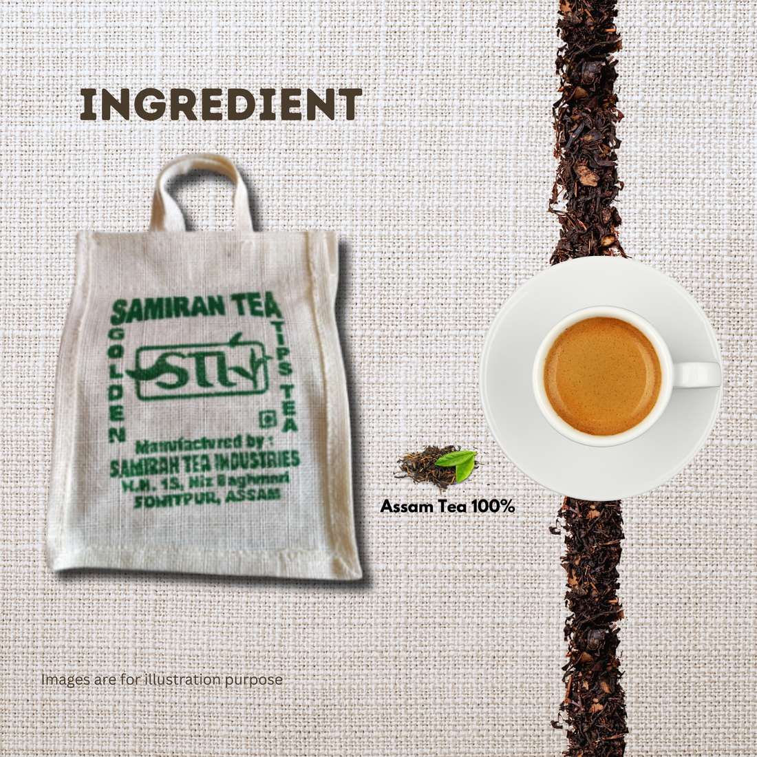 Assam Premium Tea (Jute Bag) 1kg