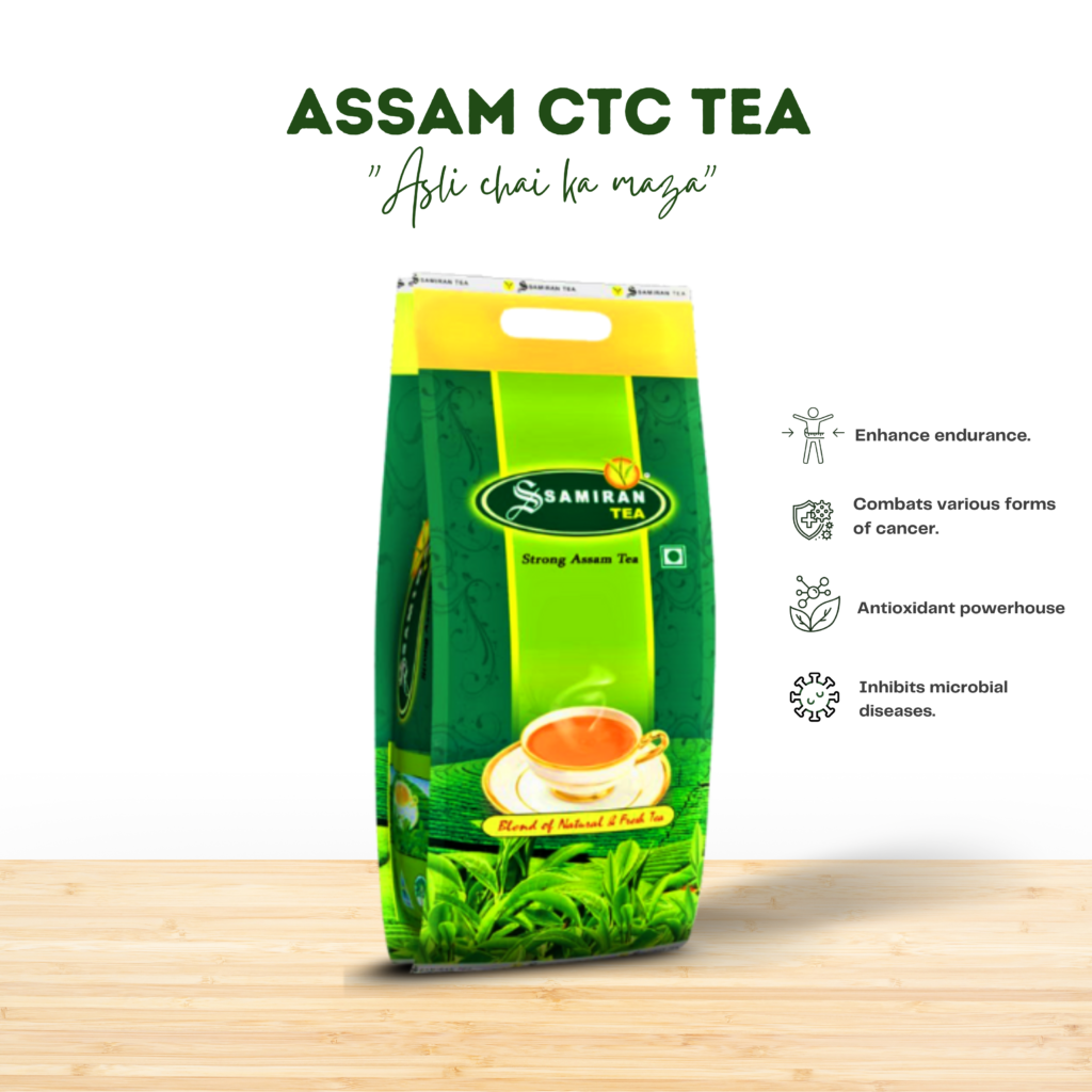 Strong Assam CTC Tea 1kg. – Samiran Tea Assam